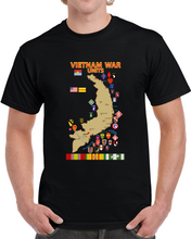 Load image into Gallery viewer, Map - Vietnam Units - 3 Wo Ds T Shirt