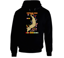 Load image into Gallery viewer, Map - Vietnam Units - 3 Wo Ds Hoodie