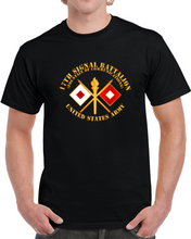 Load image into Gallery viewer, Army - 17th Signal Battalion - Branch - Usa T Shirt