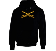 Load image into Gallery viewer, Army - 7th Cavalry Branch Wo Txt Hoodie