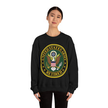 Load image into Gallery viewer, Unisex Heavy Blend Crewneck Sweatshirt - Army - US Army Retired