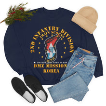 Load image into Gallery viewer, Unisex Heavy Blend Crewneck Sweatshirt - Army - 2nd Infantry Division - ImJin Scout -DMZ Missions