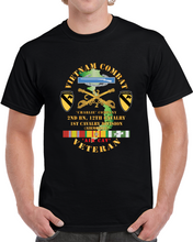 Load image into Gallery viewer, Army - Vietnam Combat Cavalry Veteran W C Company 2nd Bn 12th Cav W Cib - 1st Cav Div X 300 Classic T Shirt, Crewneck Sweatshirt, Hoodie, Long Sleeve, Mug