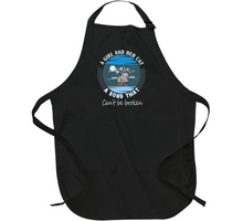 Load image into Gallery viewer, A Girl And Her Cat - On Blk Apron