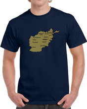 Load image into Gallery viewer, Afghan - Afghanistan Map Classic T Shirt