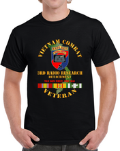 Load image into Gallery viewer, Army - Vietnam Combat Vet - 3rd Radio Research Unit (rru) W Vn Svc Classic T Shirt