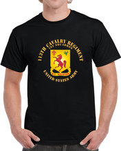 Load image into Gallery viewer, 113th Cavalry Regiment - Dui - Us Army X 300 T Shirt
