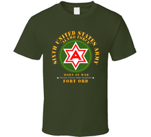 Load image into Gallery viewer, Army - 6th United States Army - Fort Ord T Shirt, Premium, Hoodie
