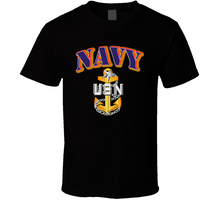 Load image into Gallery viewer, NAVY - SCPO - T-Shirts - Classic