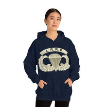 Load image into Gallery viewer, Unisex Heavy Blend Hooded Sweatshirt - Army - LRRP - Basic Airborne Badge w LRRP Tab X 300