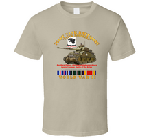 Load image into Gallery viewer, Army - 761st Tank Battalion - Black Panthers - W Tank Wwii Eu Svc T Shirt