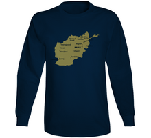 Load image into Gallery viewer, Afghan - Afghanistan Map Long Sleeve