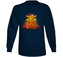 Load image into Gallery viewer, Army - 40th Field Artillery W Br - Ribbon - King Of Battle W Expl - V1 Long Sleeve