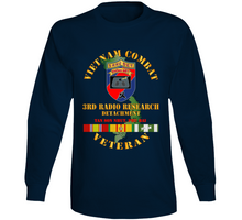 Load image into Gallery viewer, Army - Vietnam Combat Vet - 3rd Radio Research Unit (rru) W Vn Svc Long Sleeve