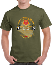 Load image into Gallery viewer, Army - 1st Bn, 320th Fa, 101st Airborne Div - Invasion - 2003 W Aa Badge - Map Classic T Shirt