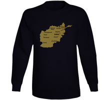 Load image into Gallery viewer, Afghan - Afghanistan Map Long Sleeve