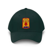 Load image into Gallery viewer, Unisex Twill Hat - 57th Artillery Brigade - Shoulder Sleeve Insignia (SSI) without Text - Direct to Garment (DTG) Printed