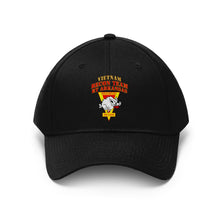 Load image into Gallery viewer, Twill Hat - RECON TEAM - Recon Team Arkansas - Razor - Vietnam - Hat - Direct To Garment (DTG) Printed