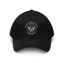 Load image into Gallery viewer, Twill Hat - USAAF - 8th Army Air Force - Bombing Run - World War II - Embroidery