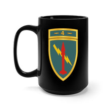 Load image into Gallery viewer, Black Mug 15oz - Army - 4th Missile Command - SSI wo Txt X 300