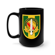 Load image into Gallery viewer, Black Mug 15oz - Army - Flash - 16th MP Bde w DUI wo Txt