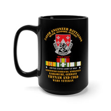 Load image into Gallery viewer, Black Mug 15oz - Army - 249th Engineer Bn - Karlsruhe, Germany w VN - COLD SVC