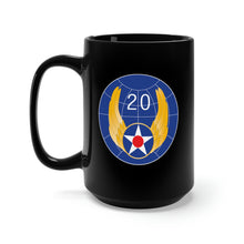 Load image into Gallery viewer, Black Mug 15oz - SSI - AAC - 20th Air Force wo Txt X 300