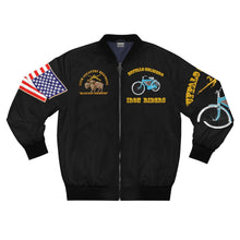 Load image into Gallery viewer, Men's AOP Bomber Jacket - E Company, 25th Infantry, Buffalo Soldiers