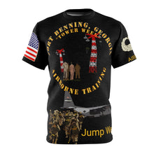 Load image into Gallery viewer, All Over Printing - Army - Airborne Life - Fort Benning Georgia - Front Back - LR Sleeve