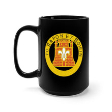 Load image into Gallery viewer, Black Mug 15oz - Army - 121st Signal Bn - DUI X 300