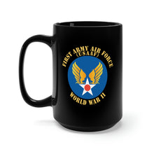 Load image into Gallery viewer, Black Mug 15oz - SSI - AAF - 1st Army Air Force - WWII - USAAF x 300