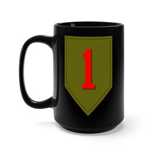Load image into Gallery viewer, Black Mug 15oz - Army - 1st Infantry Division wo Txt