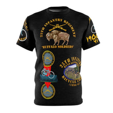 Load image into Gallery viewer, All Over Printing - Army - 25th Infantry, Buffalo Soldiers - From Missoula to St Louis - Bicycle Corps Special Bicycle Corps