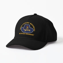 Load image into Gallery viewer, Baseball Cap - Twill Hat - Army - 10th Cavalry Regiment w Cav Hat - Buffalo Soldiers - Film to Garment (FTG)