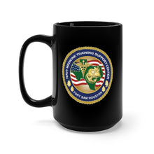 Load image into Gallery viewer, Black Mug 15oz - Navy Medicine Training Support Center wo Txt X 300