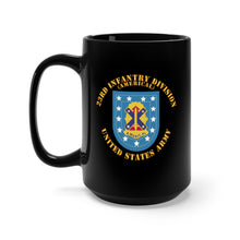 Load image into Gallery viewer, Black Mug 15oz - Army - 23rd Infantry Division w DUI - Americal