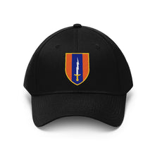 Load image into Gallery viewer, Twill Hat - Army - 1st Signal Brigade without Text - DTG (Direct to Garment) Printed