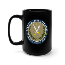 Load image into Gallery viewer, Black Mug 15oz - JTF - Joint Task Force - Operation Inherent Resolve