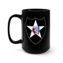 Load image into Gallery viewer, Black Mug 15oz - Army - 2nd Infantry Division wo txt