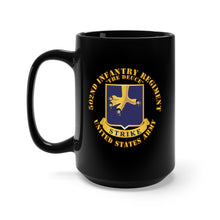 Load image into Gallery viewer, Black Mug 15oz - Army - 502nd Infantry Regt - DUI - The Deuce