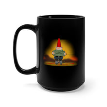 Load image into Gallery viewer, Black Mug 15oz - Vietnam Gnome w Claymore - Grenade w Fire X 300