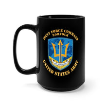 Load image into Gallery viewer, Black Mug 15oz - Army - Joint Force Command - Norfolk X 300