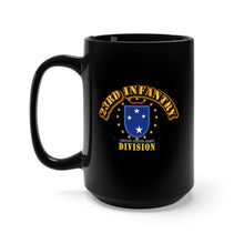 Load image into Gallery viewer, Black Mug 15oz - Army - 23rd Infantry Division - Americal Division