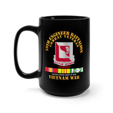 Load image into Gallery viewer, Black Mug 15oz - 19th Engineer Battalion - w VN SVC
