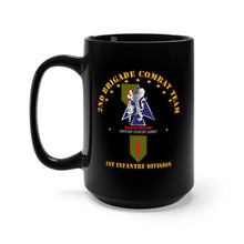 Load image into Gallery viewer, Black Mug 15oz - Army - 2nd Bde Combat Tm - 1st Infantry Div