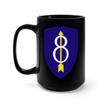 Load image into Gallery viewer, Black Mug 15oz - Army - 8th Infantry Division wo Txt