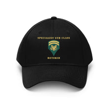 Load image into Gallery viewer, Army - Specialist 6th Class - SP6 - Retired - V1 - Hats