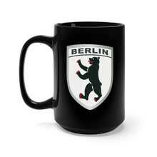 Load image into Gallery viewer, Black Mug 15oz - Berlin Bear SSI X 300