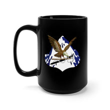 Load image into Gallery viewer, Black Mug 15oz - Eagle with Mountaineering Equipment