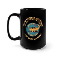 Load image into Gallery viewer, Black Mug 15oz - AAC - 530th Fighter Squadron 311th Fighter Group 14th Army Air Force X 300